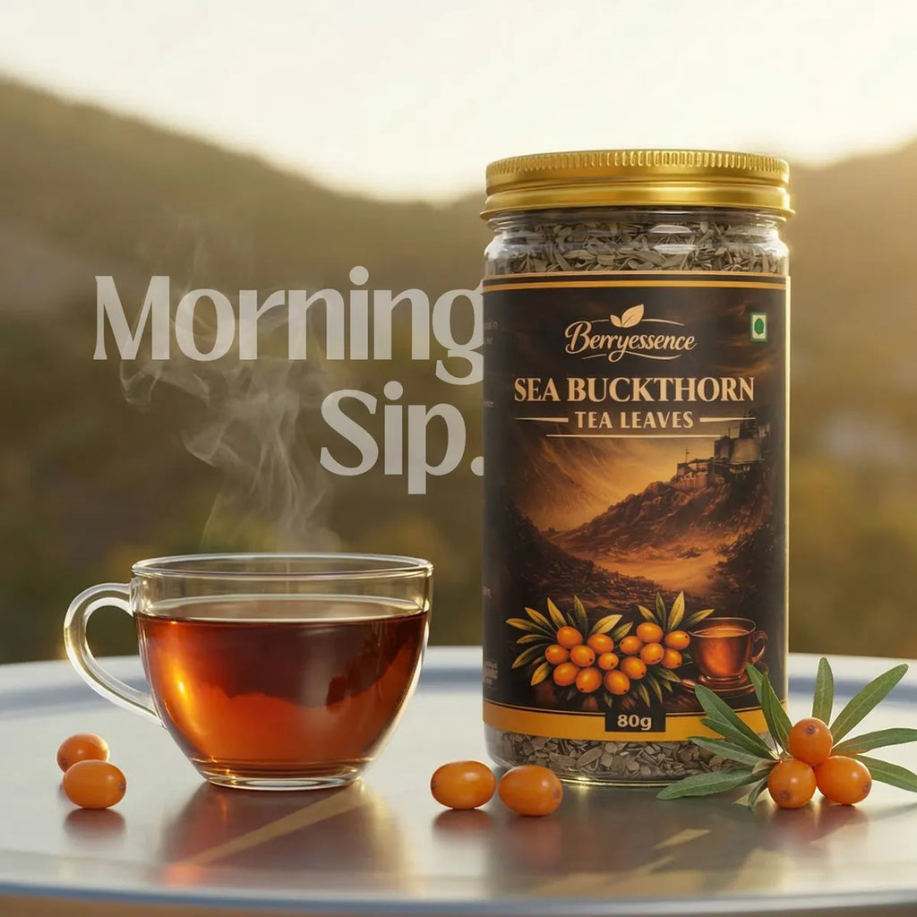 Sea Buckthorn Tea Leaves