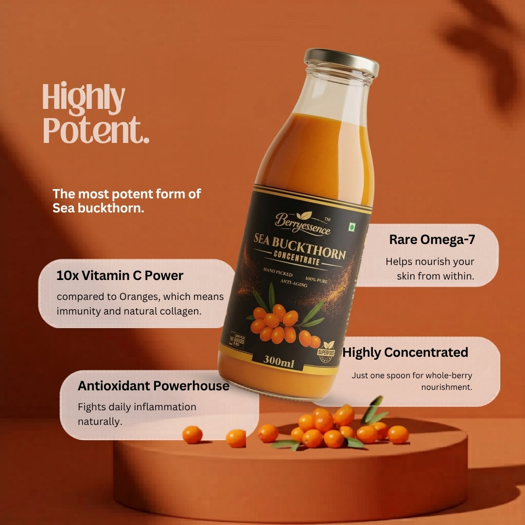 Wellness Starter Combo | Pack of 4 Sea Buckthorn Concentrate Juice ( 300ML x 4 )